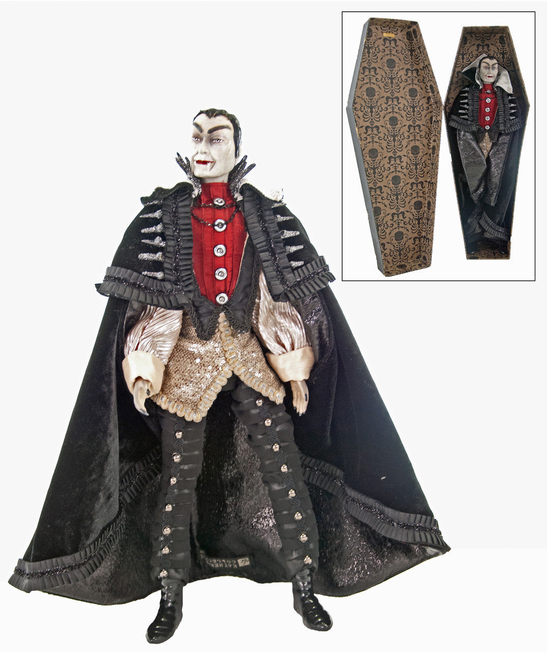 Count Vloodmyr Vampire in Coffin