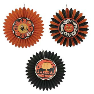Haunting Tissue Paper Rosettes
