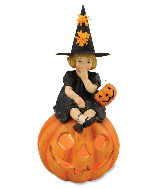 Skylar On Pumpkin
