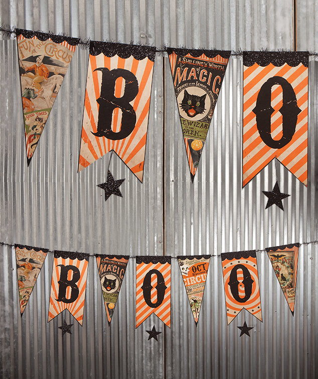 BOO Circus Garland
