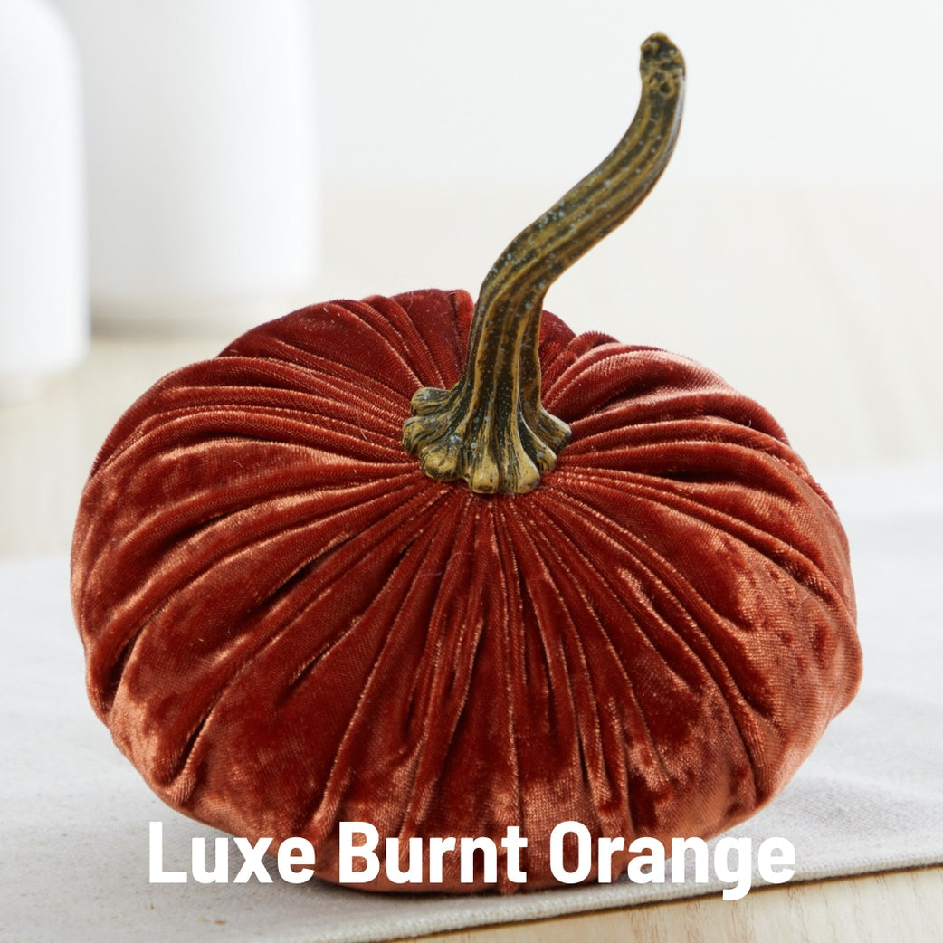 "Velvet Pumpkin, Luxe Burnt Orange"
