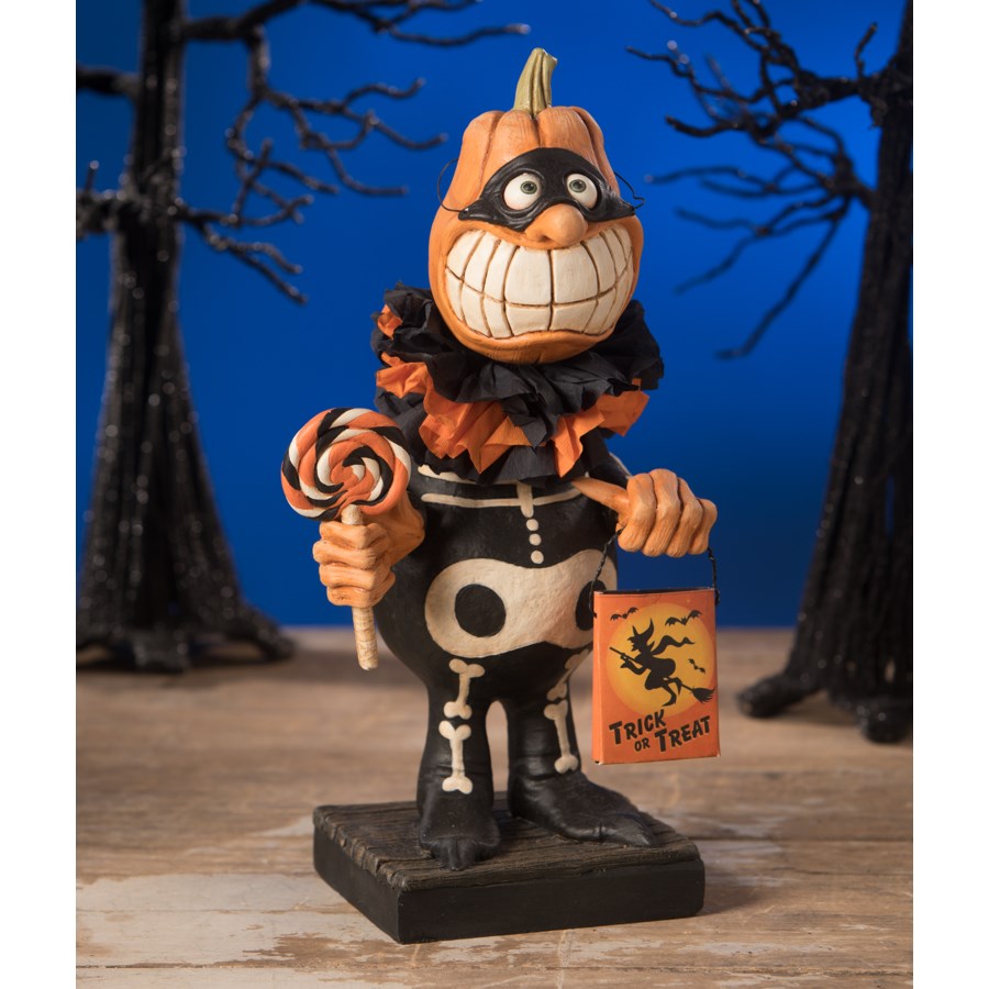 Trick or Treat Pumpkin Head