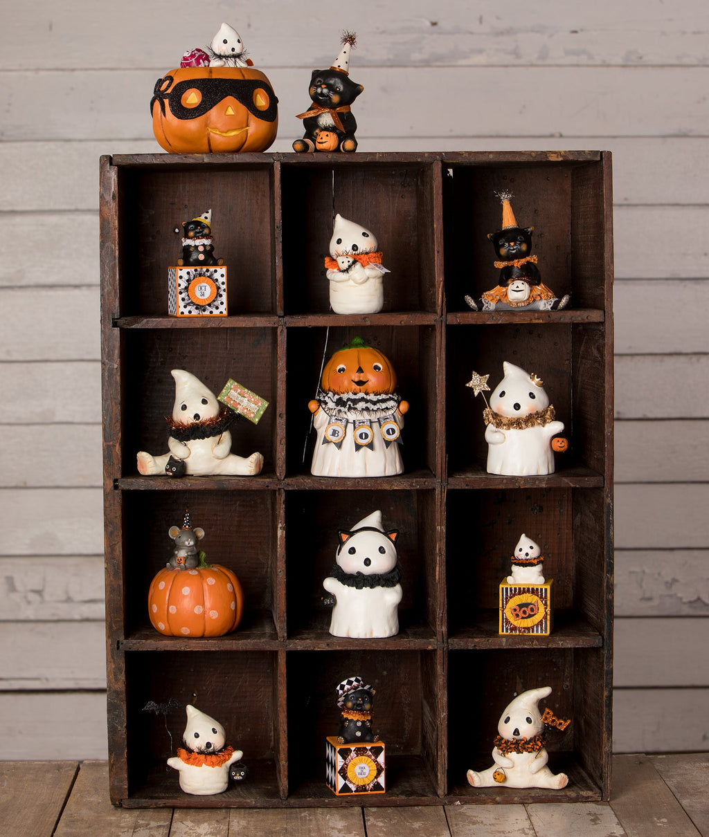 Jack O' Lantern & Peeking Boo Ghost