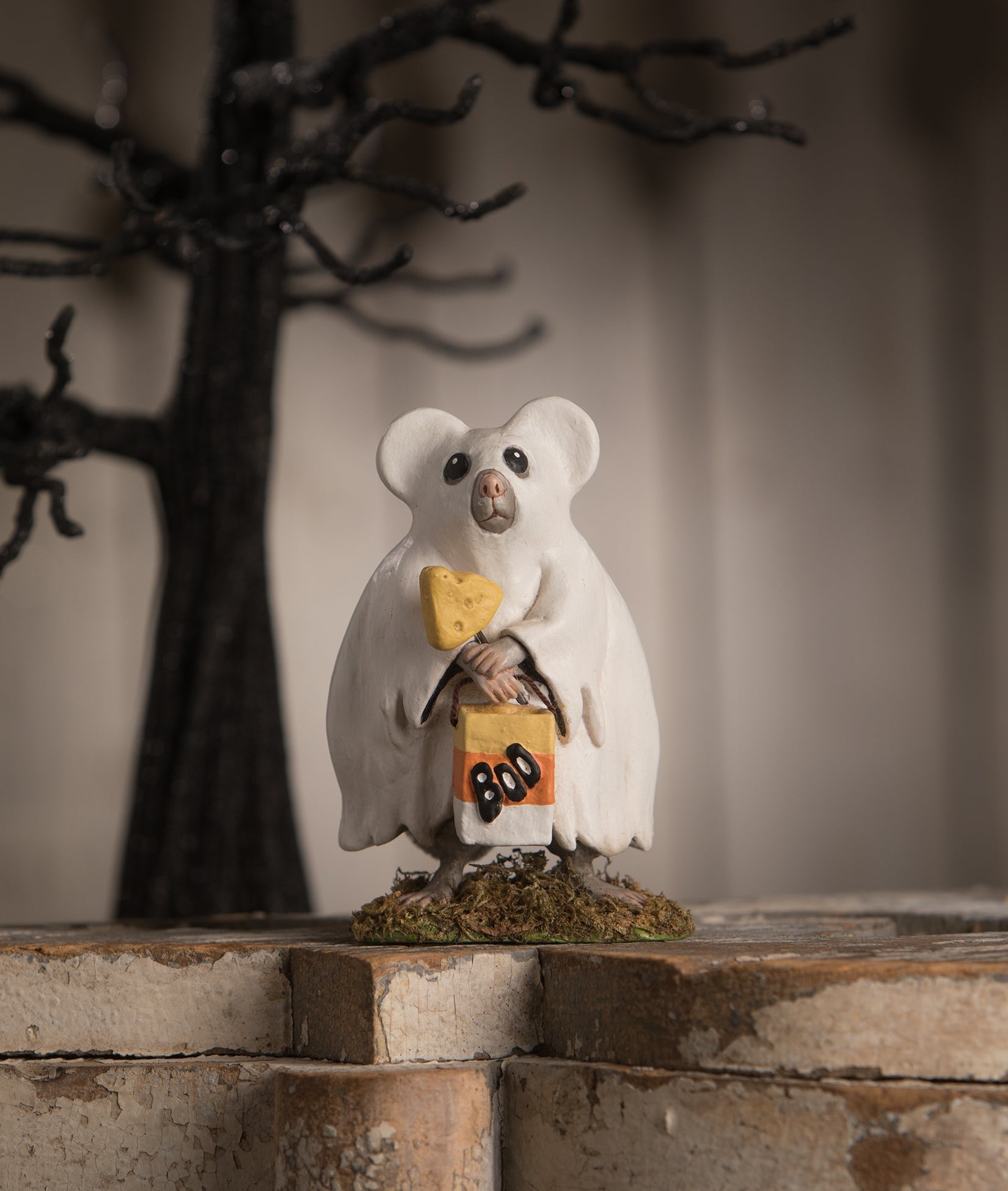 Ghostie Timmy Mouse Figurine