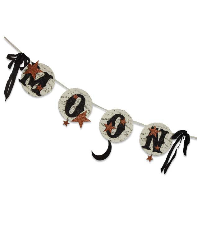 Halloween Moon Garland