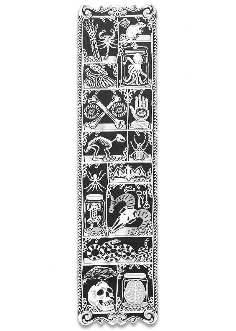 Cabinet of Curiosities Lace Table Runner