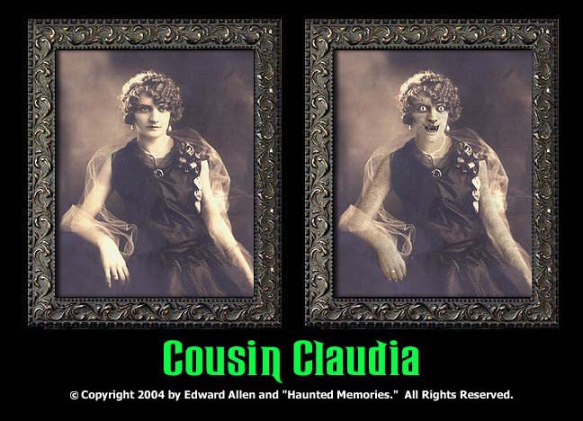 Cousin Claudia Changing Portrait