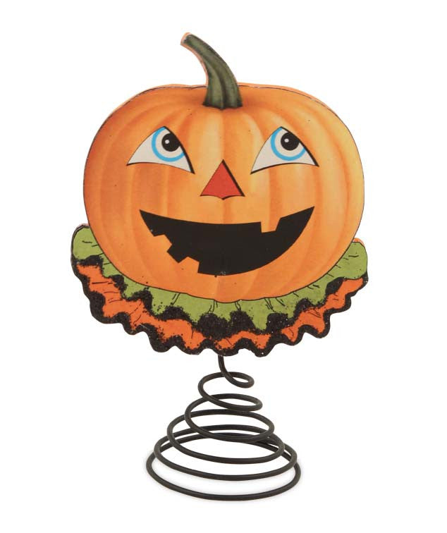 Happy Jack-O-Lantern Tree Topper