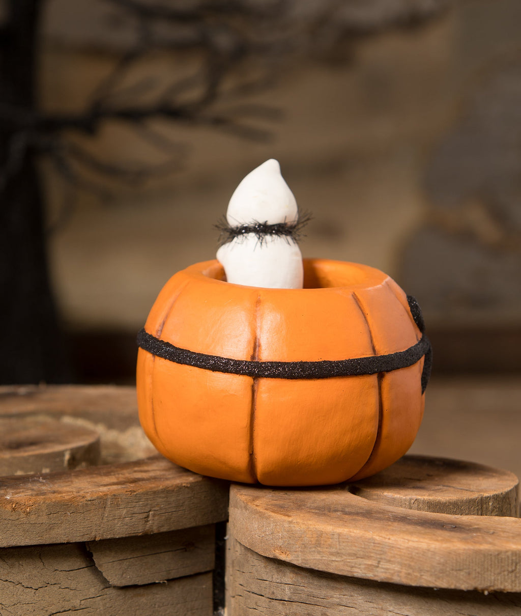 Jack O' Lantern & Peeking Boo Ghost