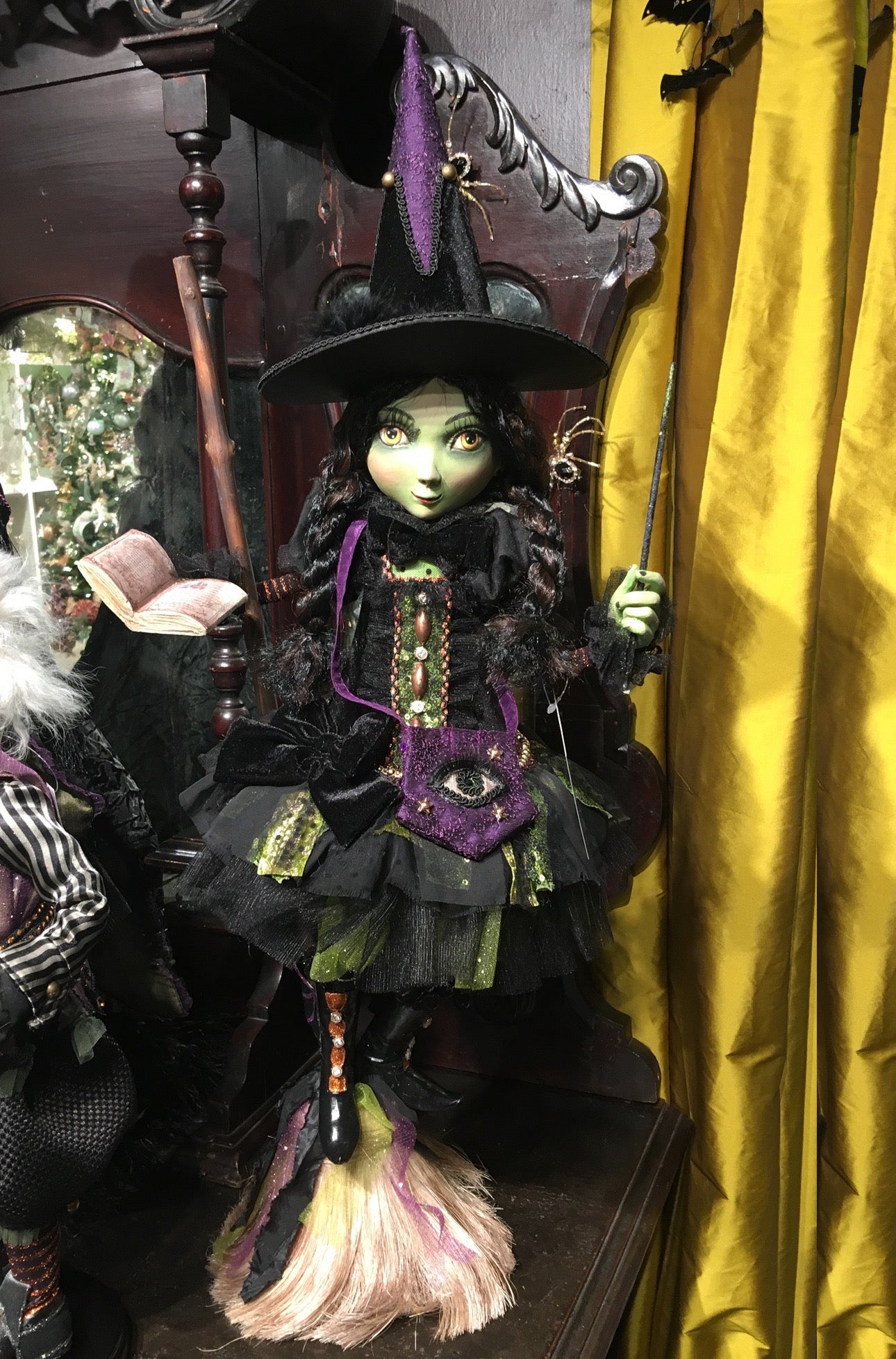 Katherine's Collection Witch on Broom