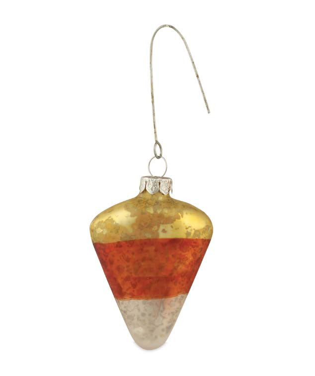 Glass Candy Corn Ornament