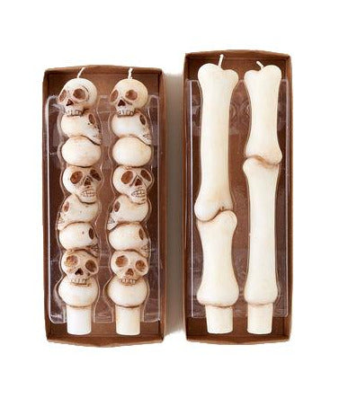 Skulls & Bones Taper Candles