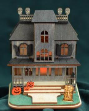 Small Wooden Haunted Mansion