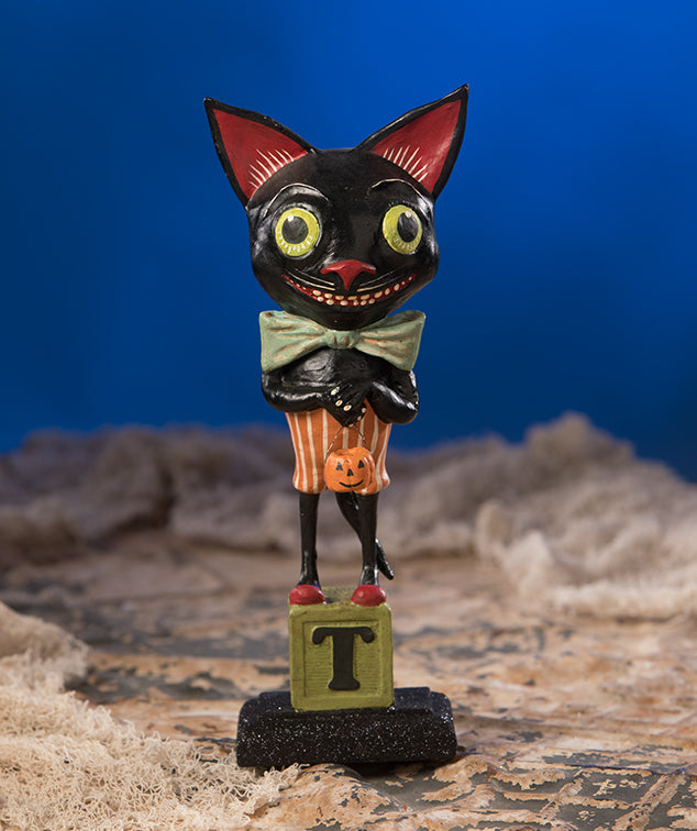 Smiley Black Cat