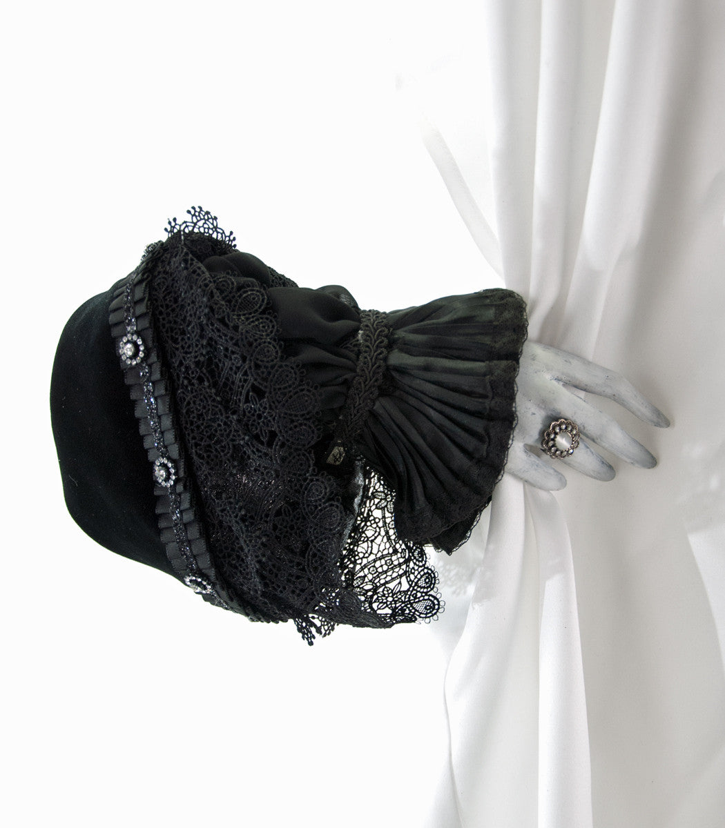 Victorian Haunted Manor Hand Tie Back