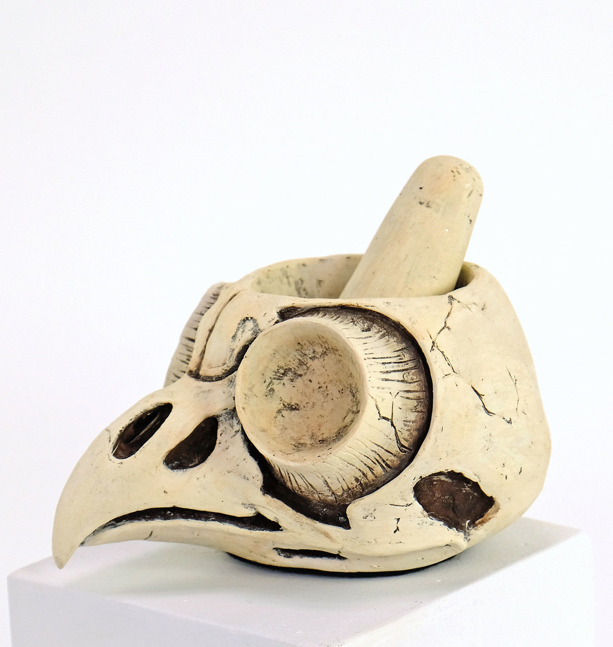 Vulture Skull Mortar & Pestal