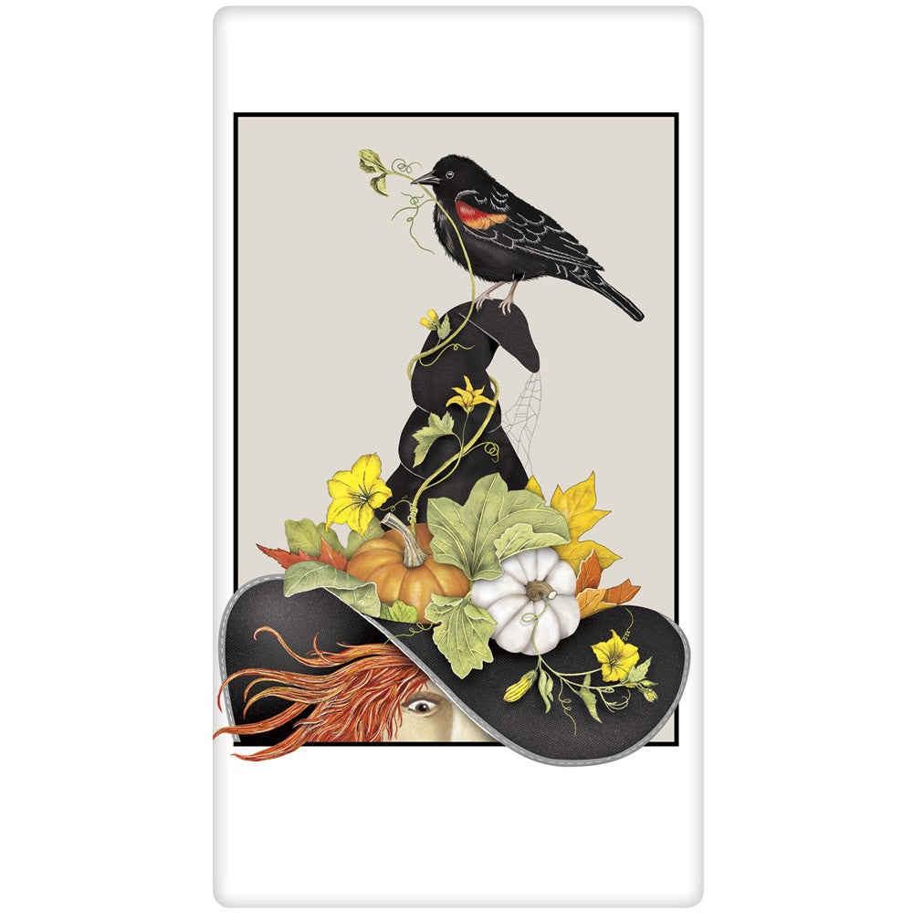 Witch's Harvest Hat Towel