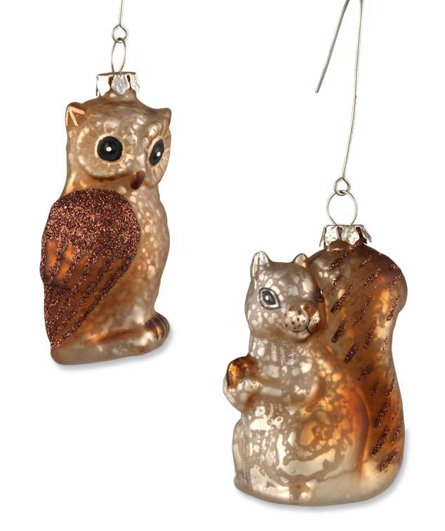 Woodland Critter Ornaments